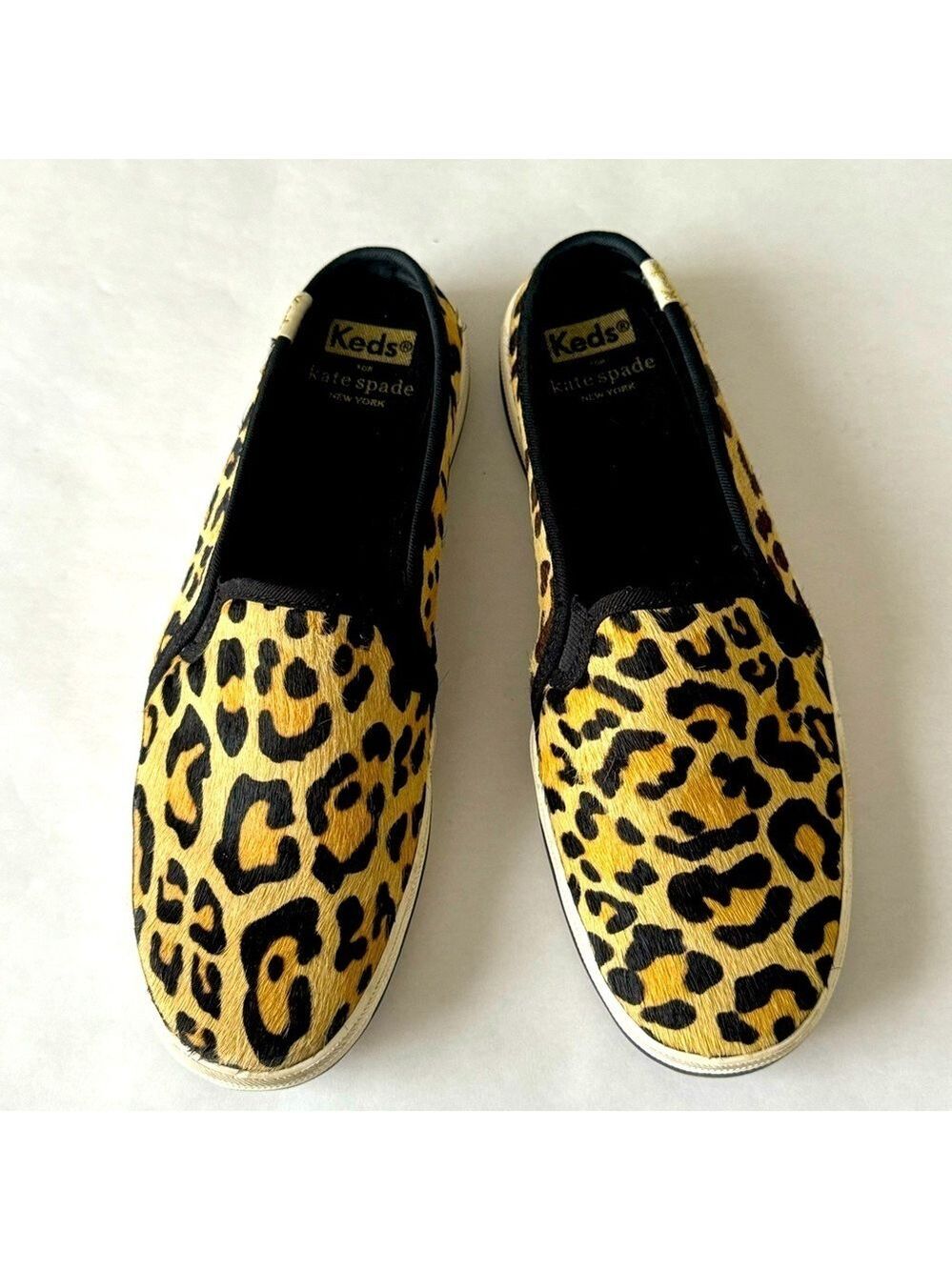 Kate Spade Keds Double Decker Leopard Mule Sneaker 7 - Picture 1 of 7